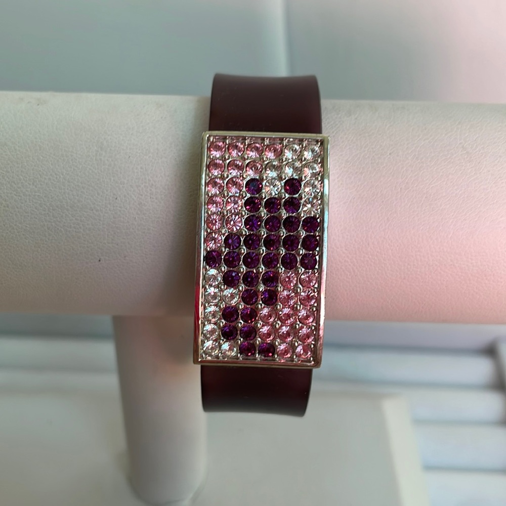 Swarovski Purple and Pink Jelly Bracelet.